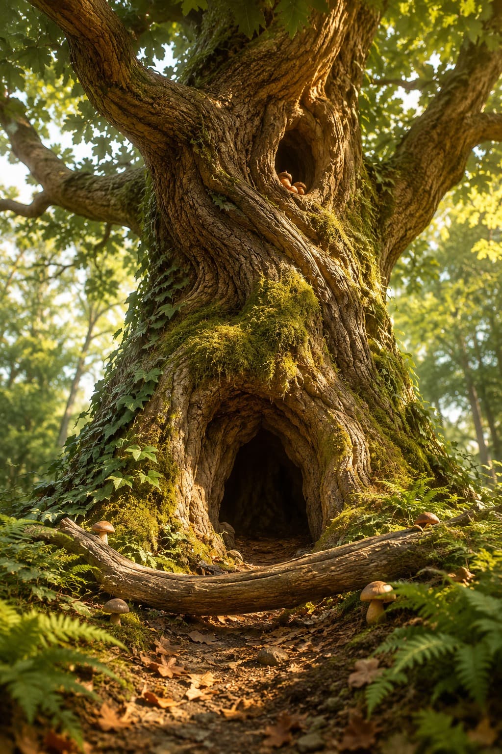 De magische boom in Mika's Forest